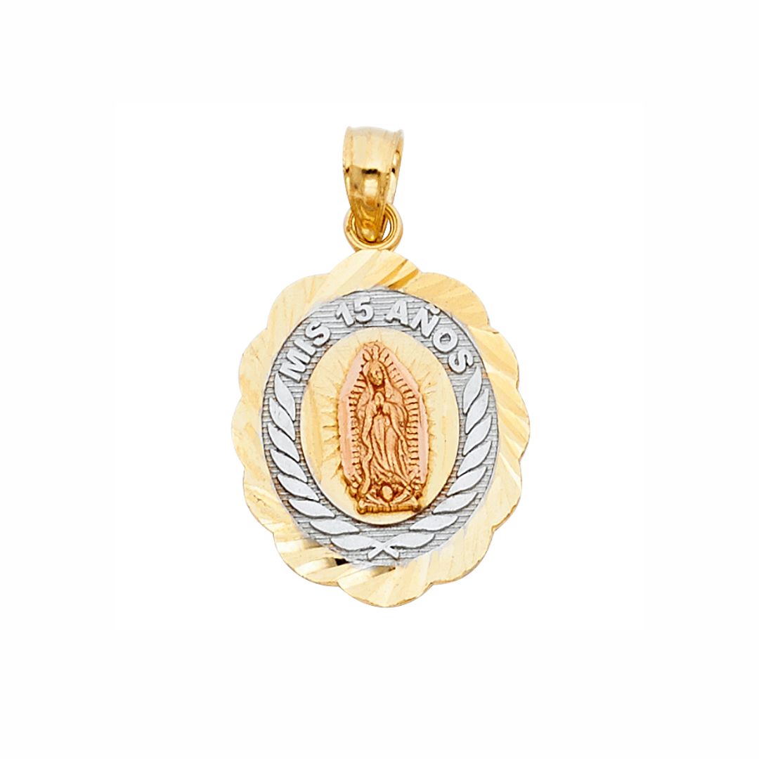 14K 3C 15 Years Pendant