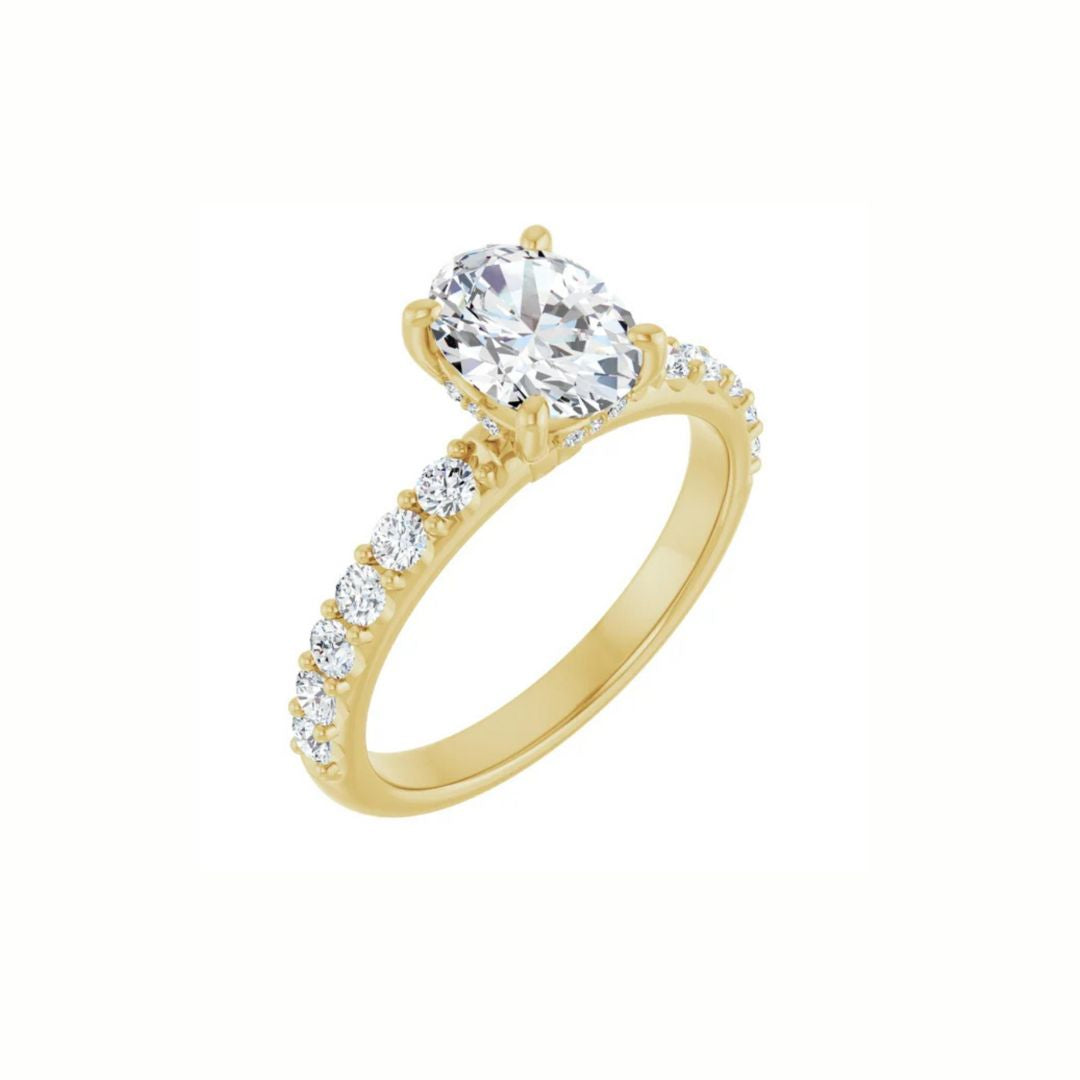 Oval Engagement Ring