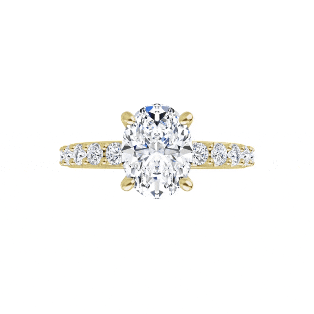 Oval Engagement Ring
