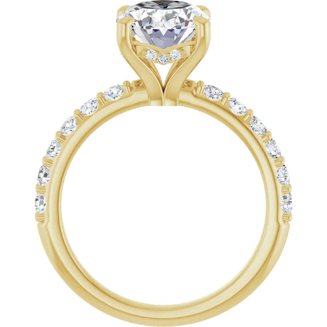 Oval Engagement Ring
