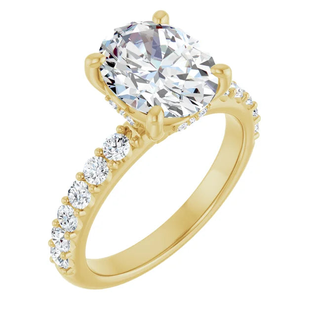 Oval Engagement Ring