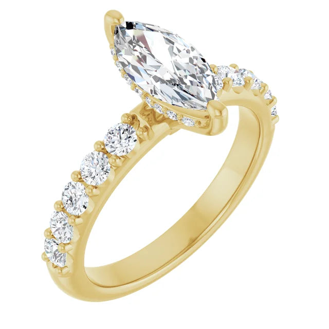 Marquise Engagement Ring