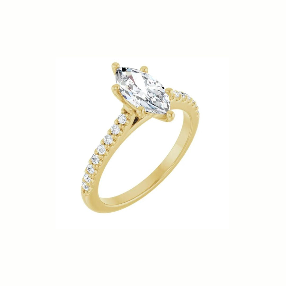 Marquise Engagement Ring