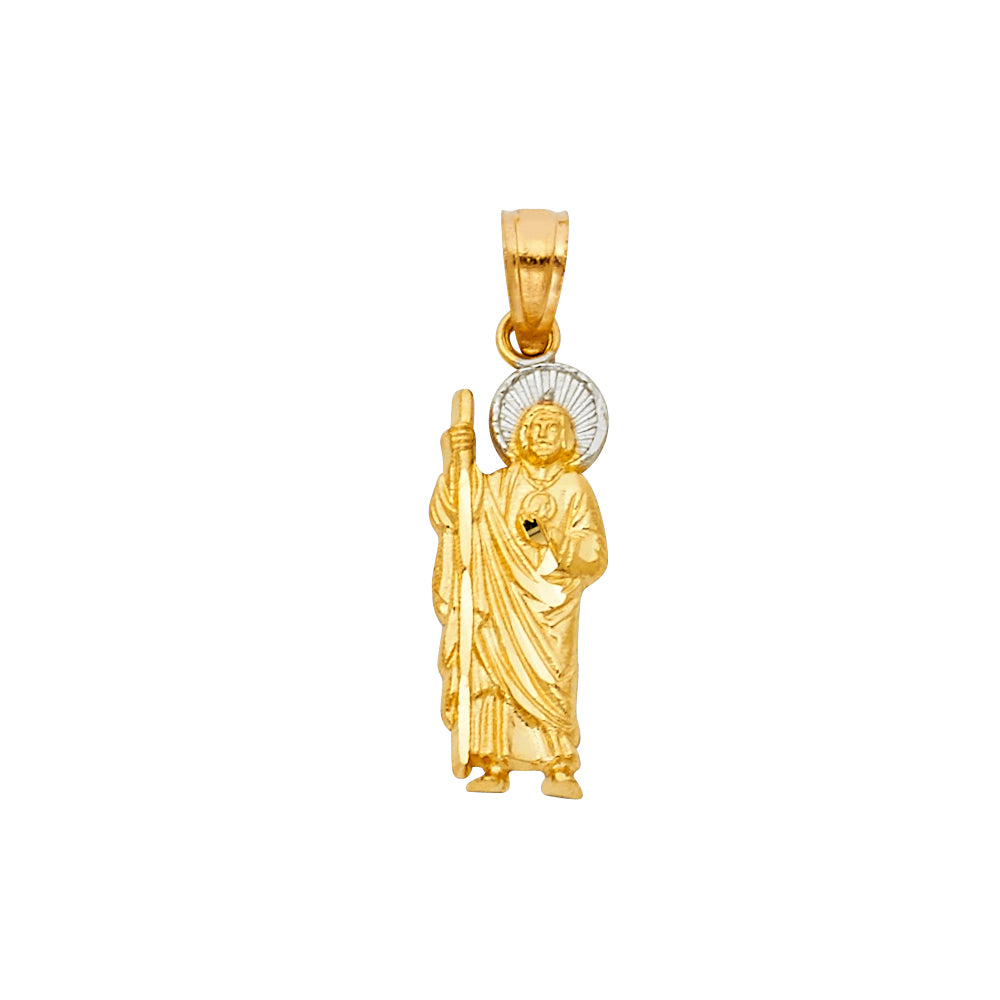 14K Micro St.Jude Pendant