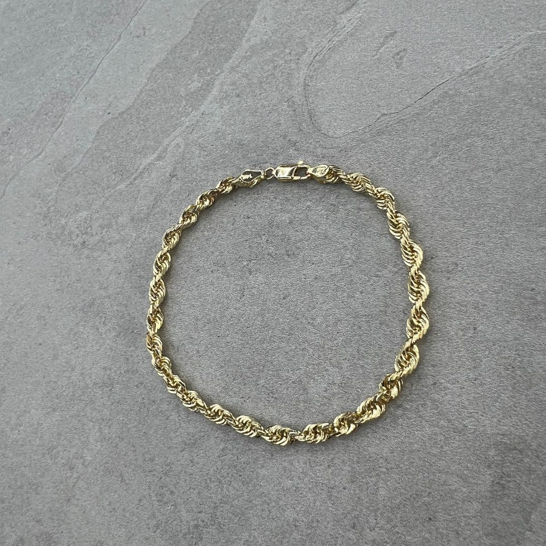 Rope Chain Bracelet - 5mm
