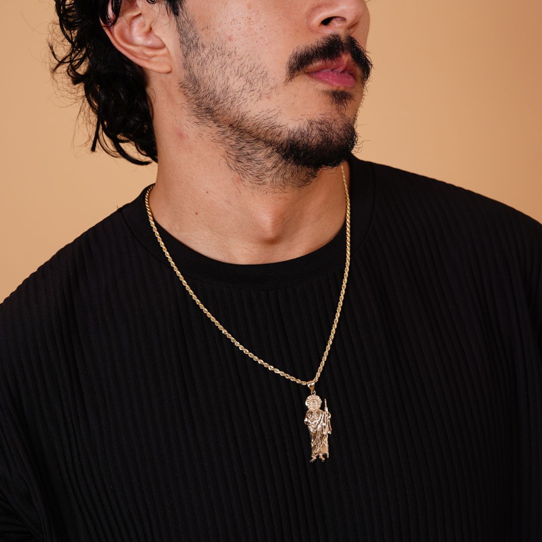 14K Facet Cut St.Jude