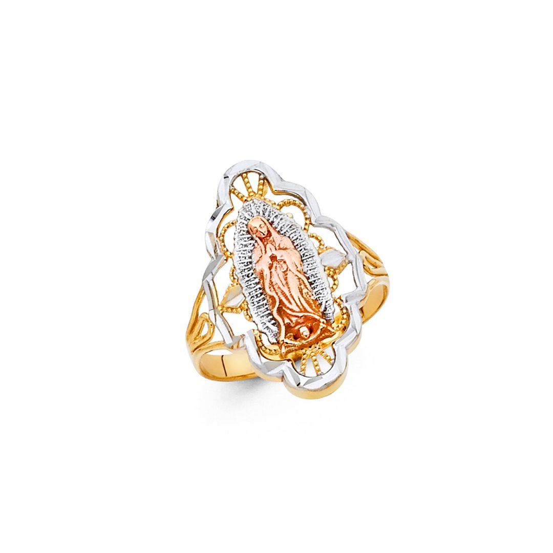 14K 3C GUADALUPE RING