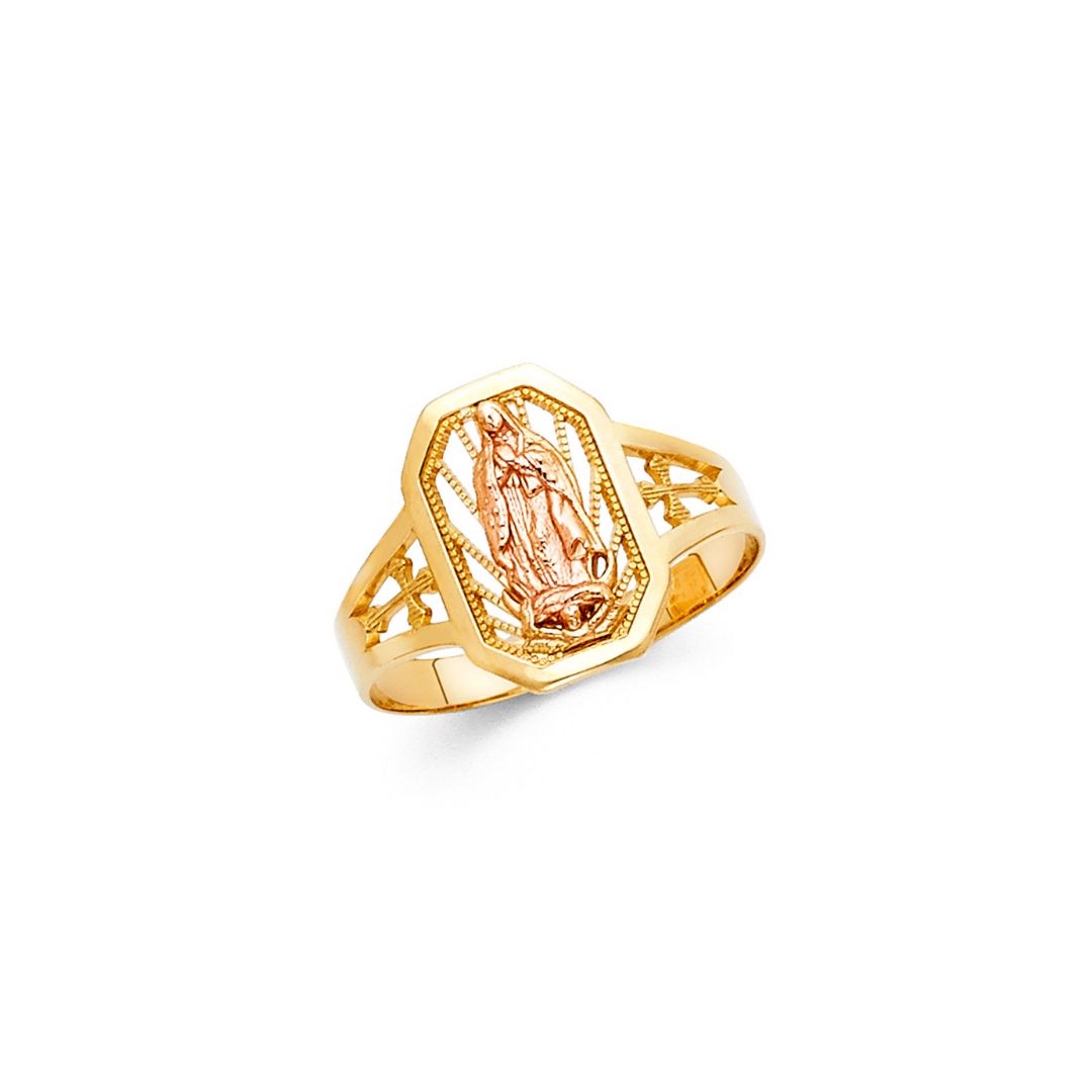 14K 2C GUADALUPE RING