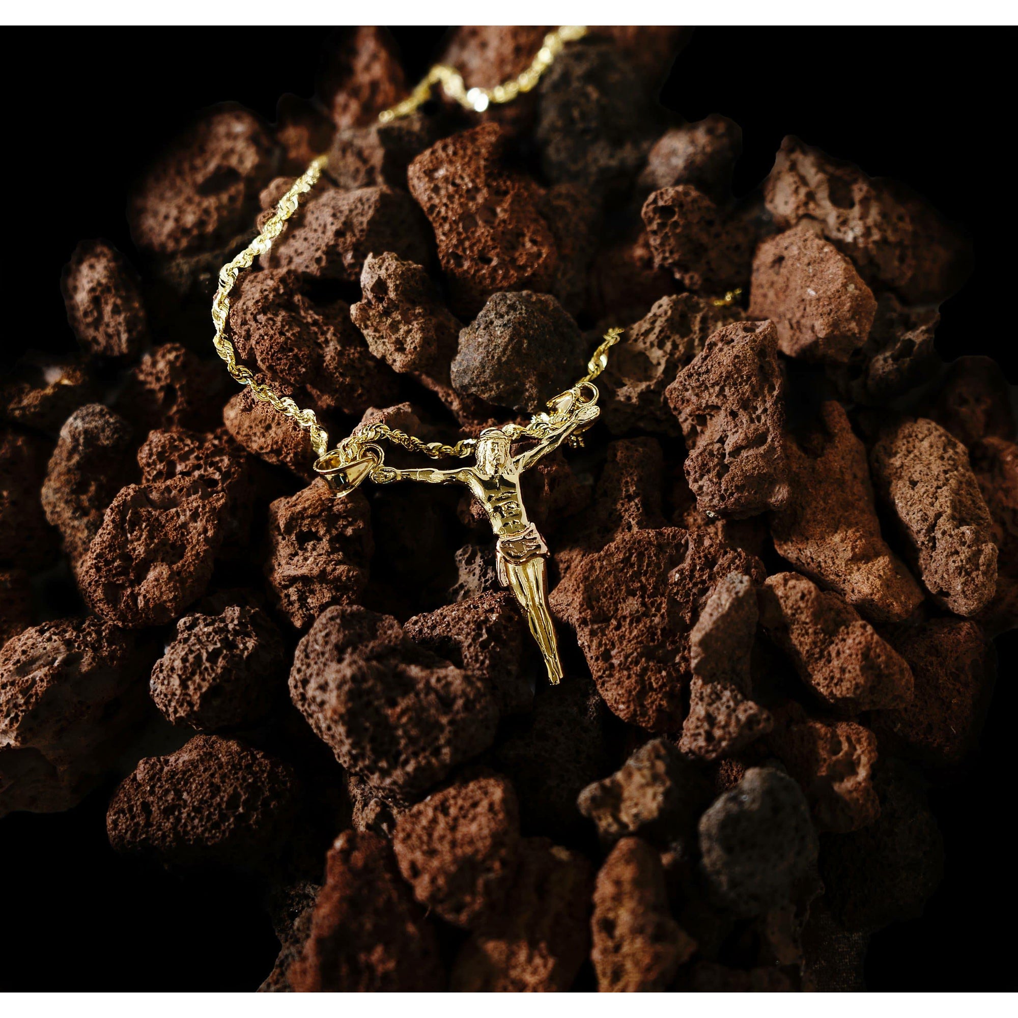 Jesus Corpus Crucifix 14K - Dynasty Collect